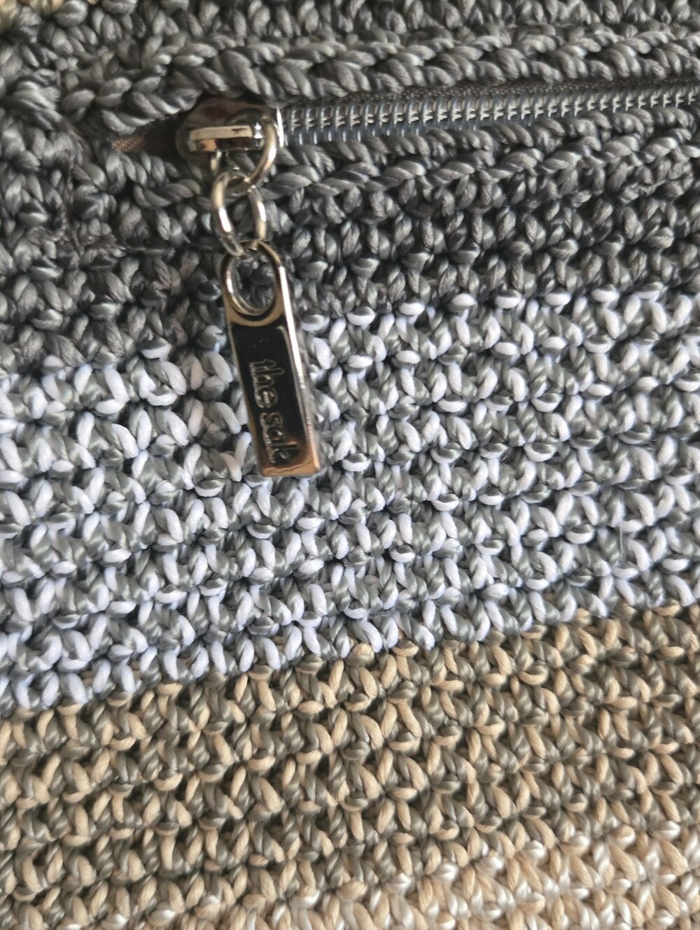 The Sak Casual Classics Hand Crochet Tote Coastal Stripe - Picture 4 of 6